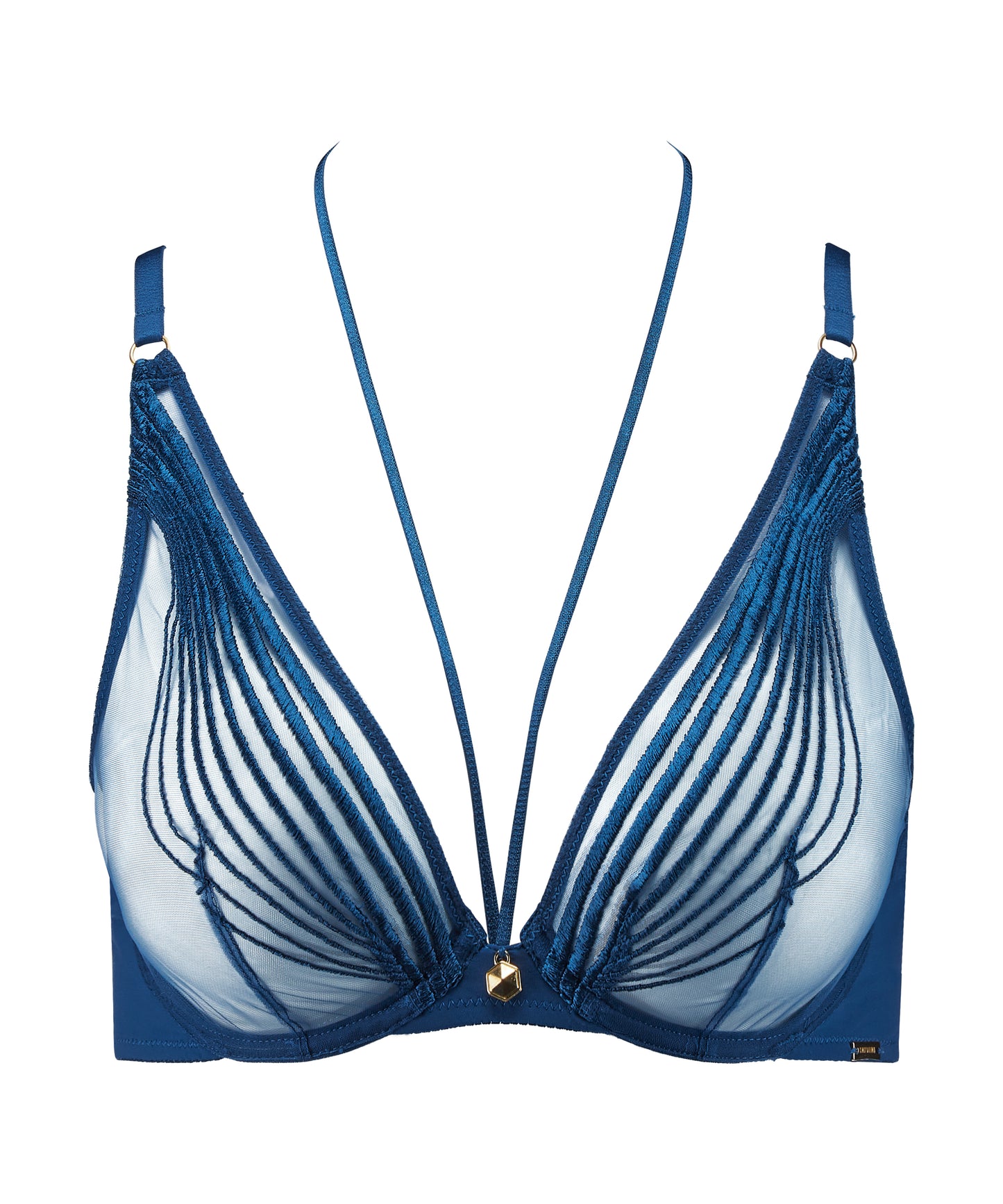 Cindy Bruna x Aubade Triangle Plunge Bra
