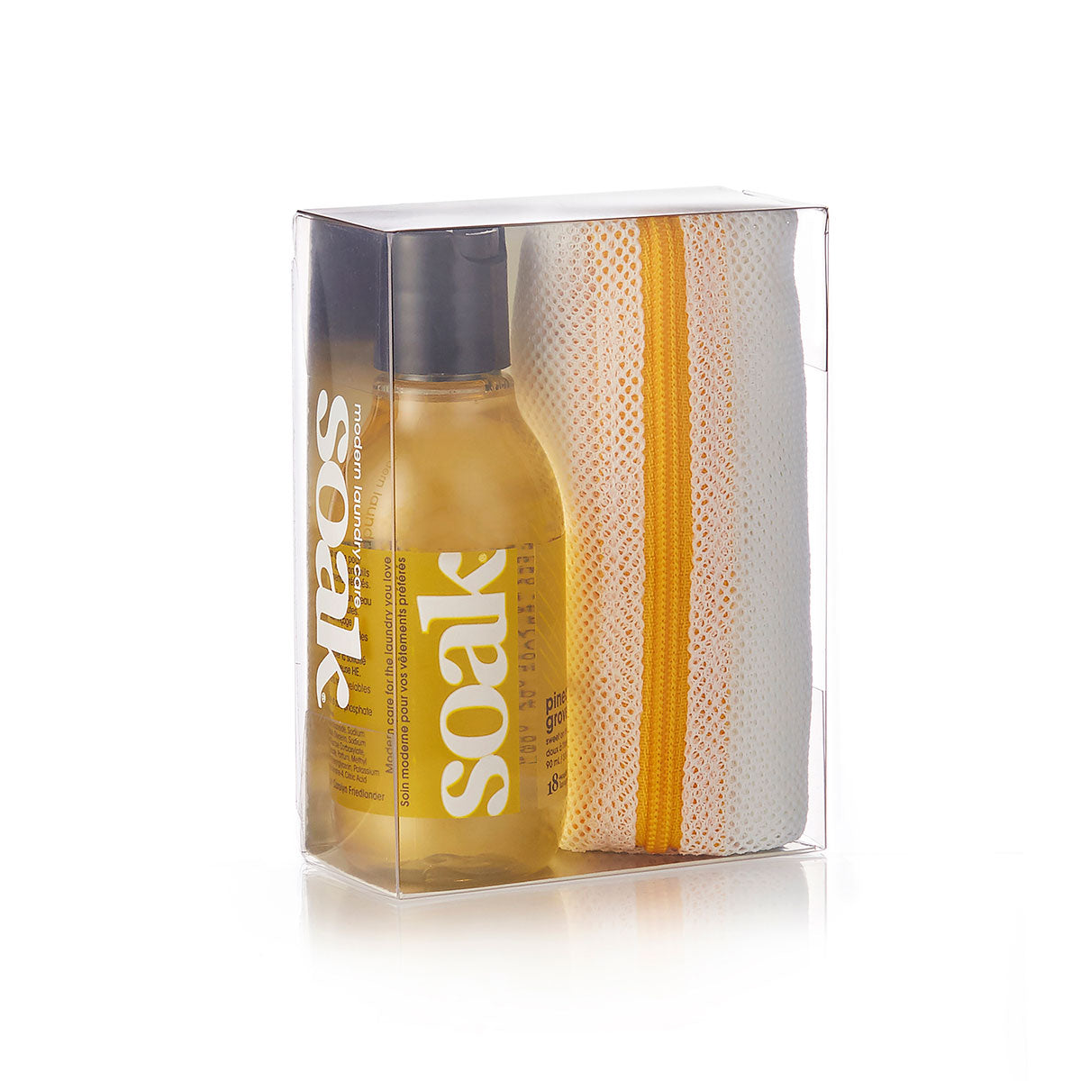 Soak Wash Slim Bag with Travel Soap