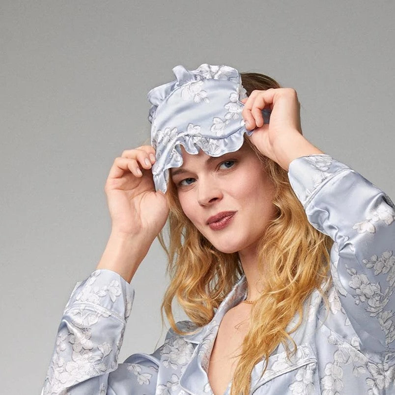Bedhead Renee's Blossom Ruffle Sleep Mask