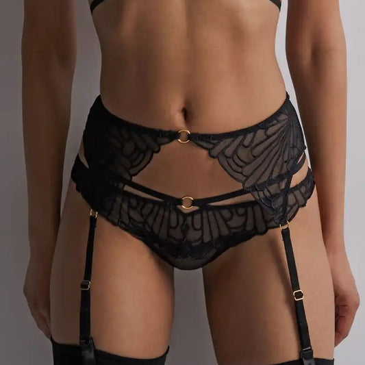 Aubade L’Indomptable Suspender Belt